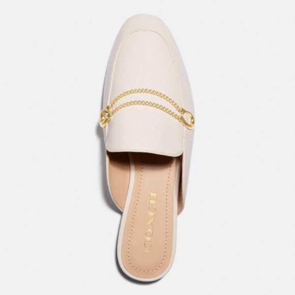 Authentic Coach SAWYER SLIDE Mules LOAFER US 10B New in Box - Picture 3 of 5